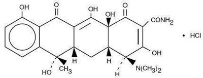 Tetracycline 250 mg Struct Image (Tetracycline 250 mg Struct)